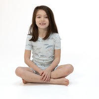 Angel Dear Little Whales Loungewear Short Set