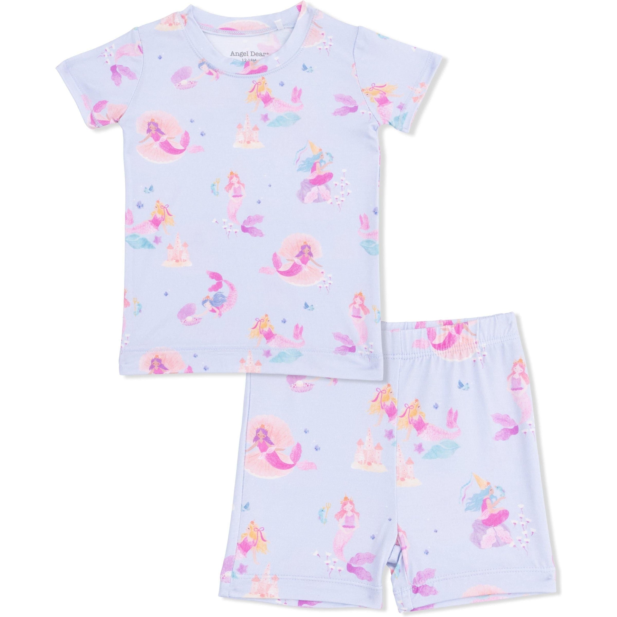 Angel Dear Mermaid Princesses Loungewear Short Set