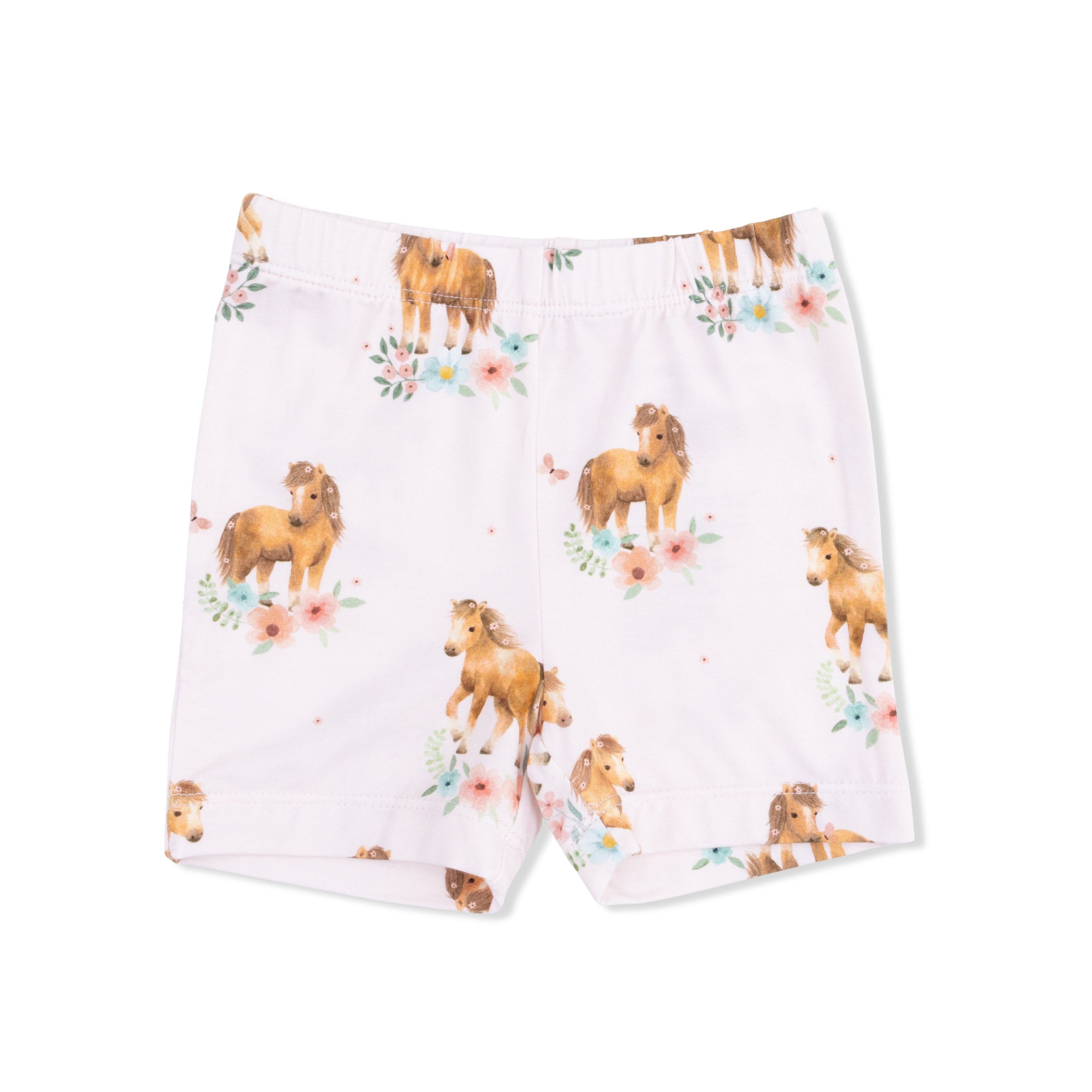 Angel Dear Pink Ponies Loungewear Short Set