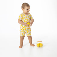 Angel Dear Sunny Lemons Loungewear Short Set
