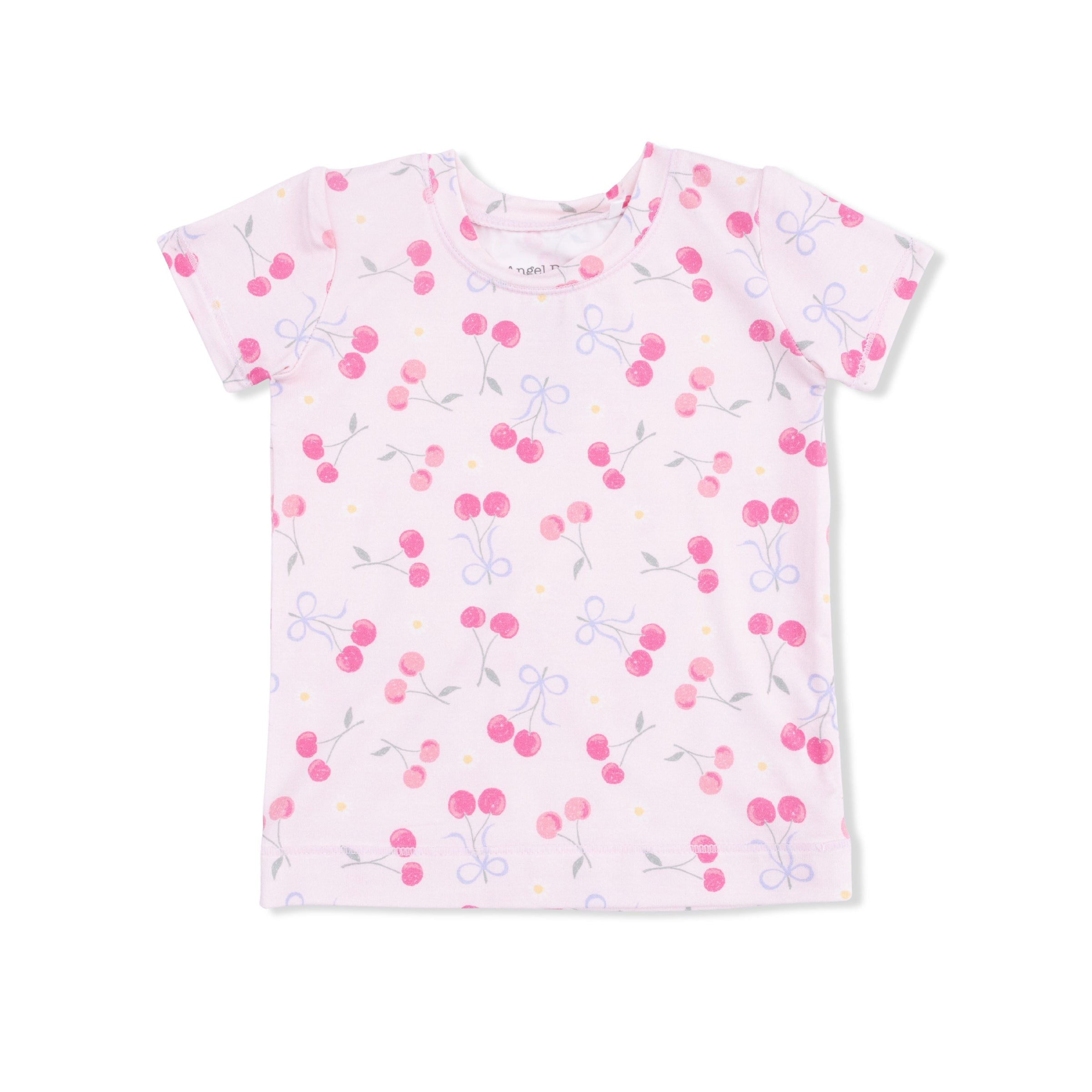 Angel Dear Sweet Bow Cherries Loungewear Short Set