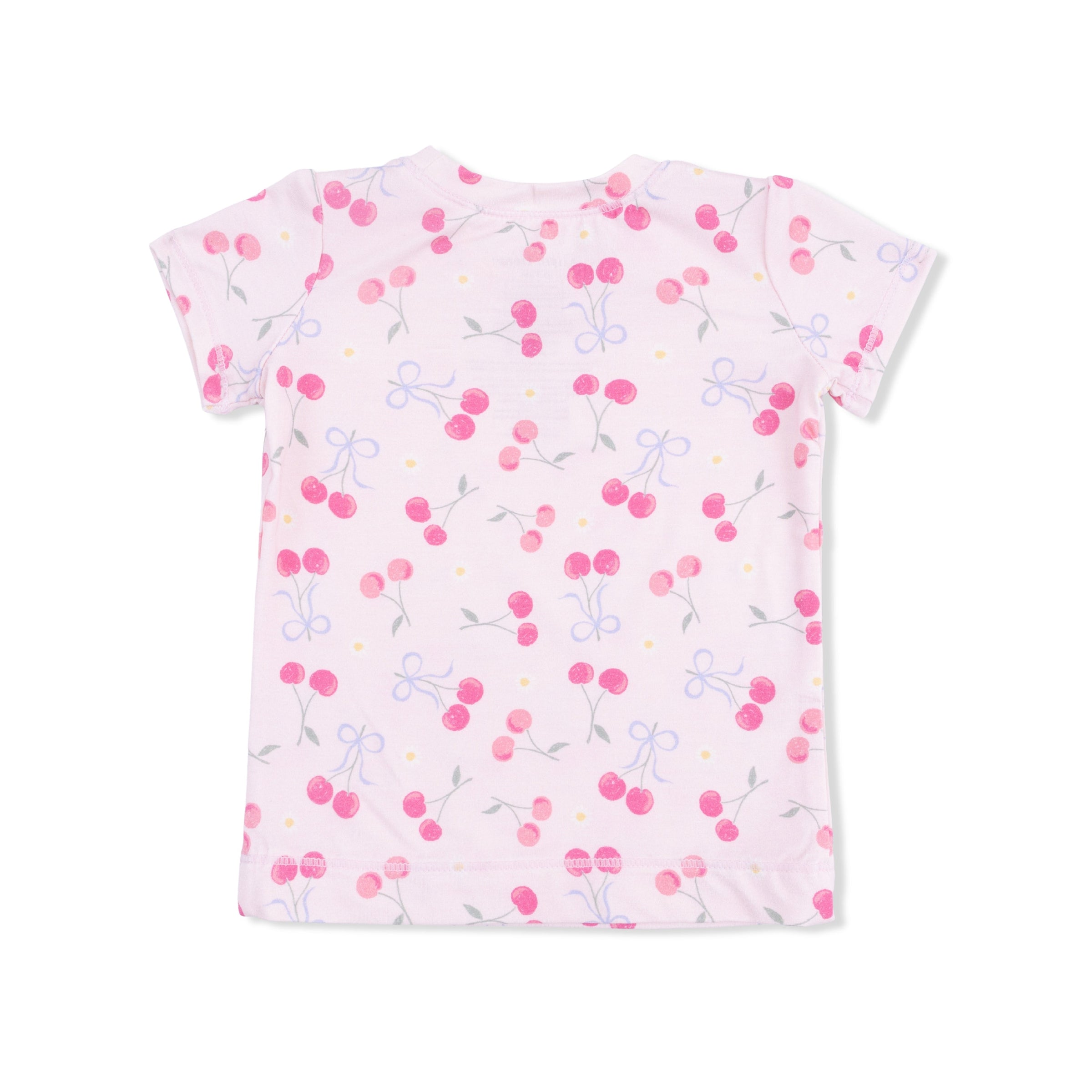 Angel Dear Sweet Bow Cherries Loungewear Short Set