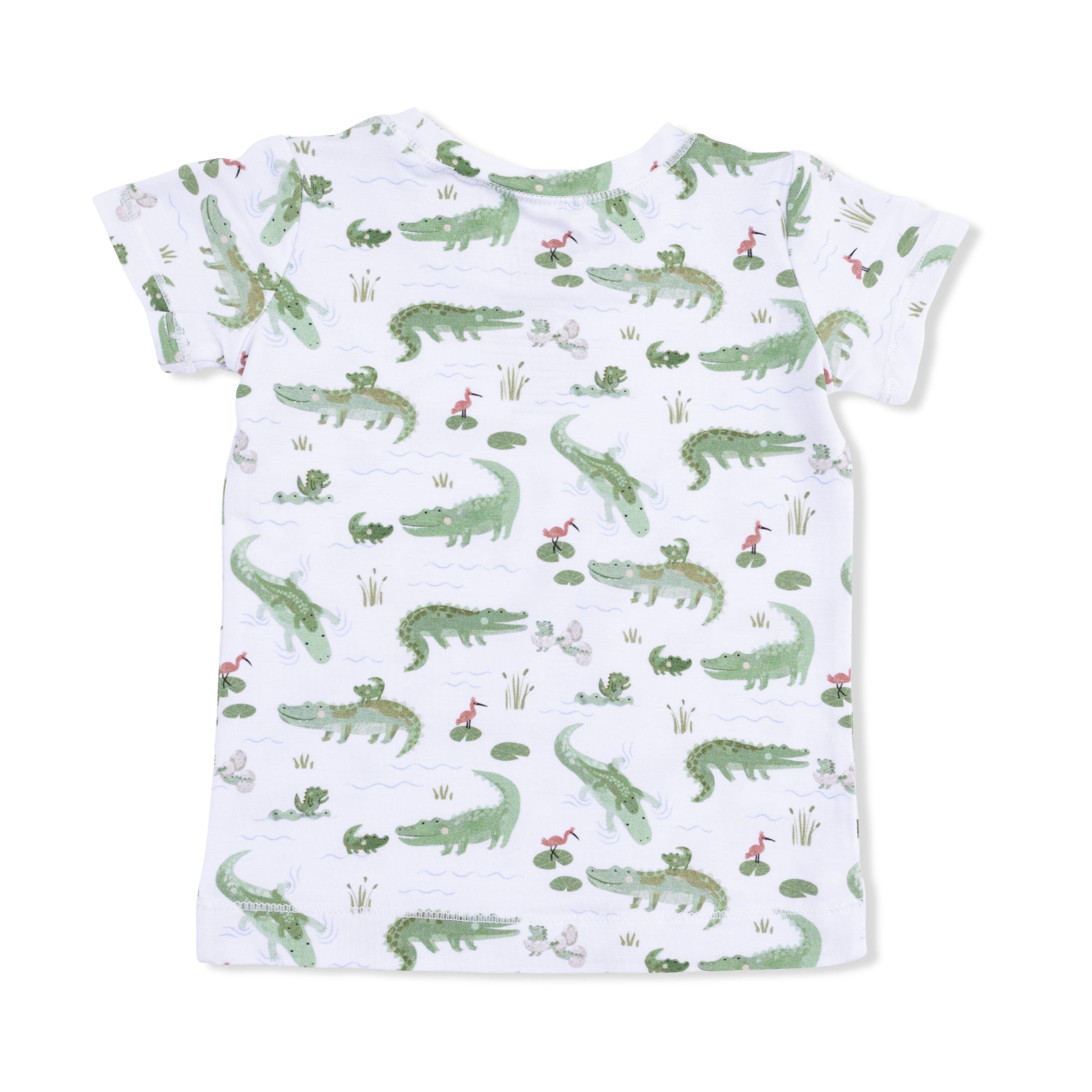 Angel Dear Crayon Alligators Loungewear Short Set