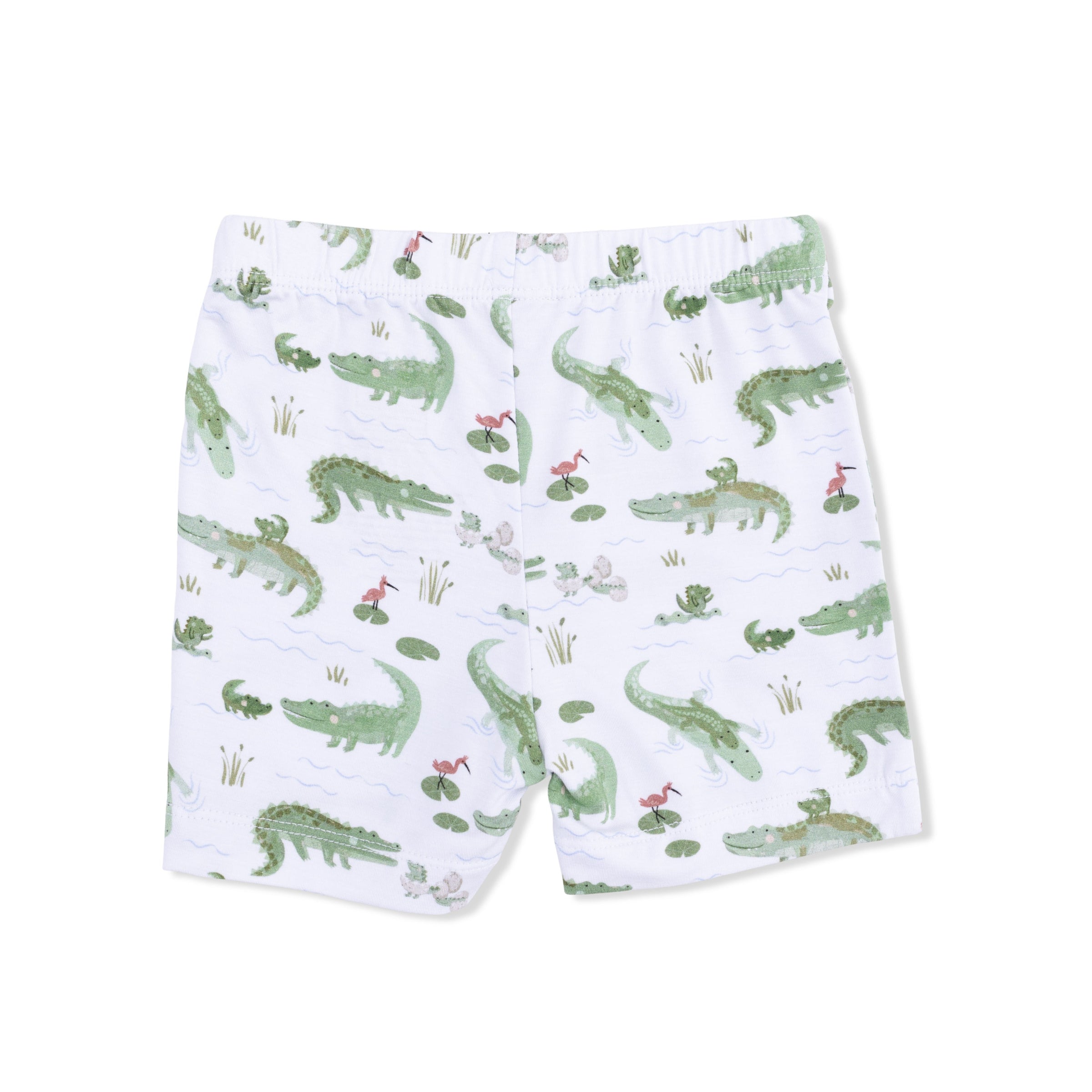 Angel Dear Crayon Alligators Loungewear Short Set