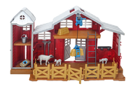 Big Country Toys 38-Piece Dairy Barn Playset