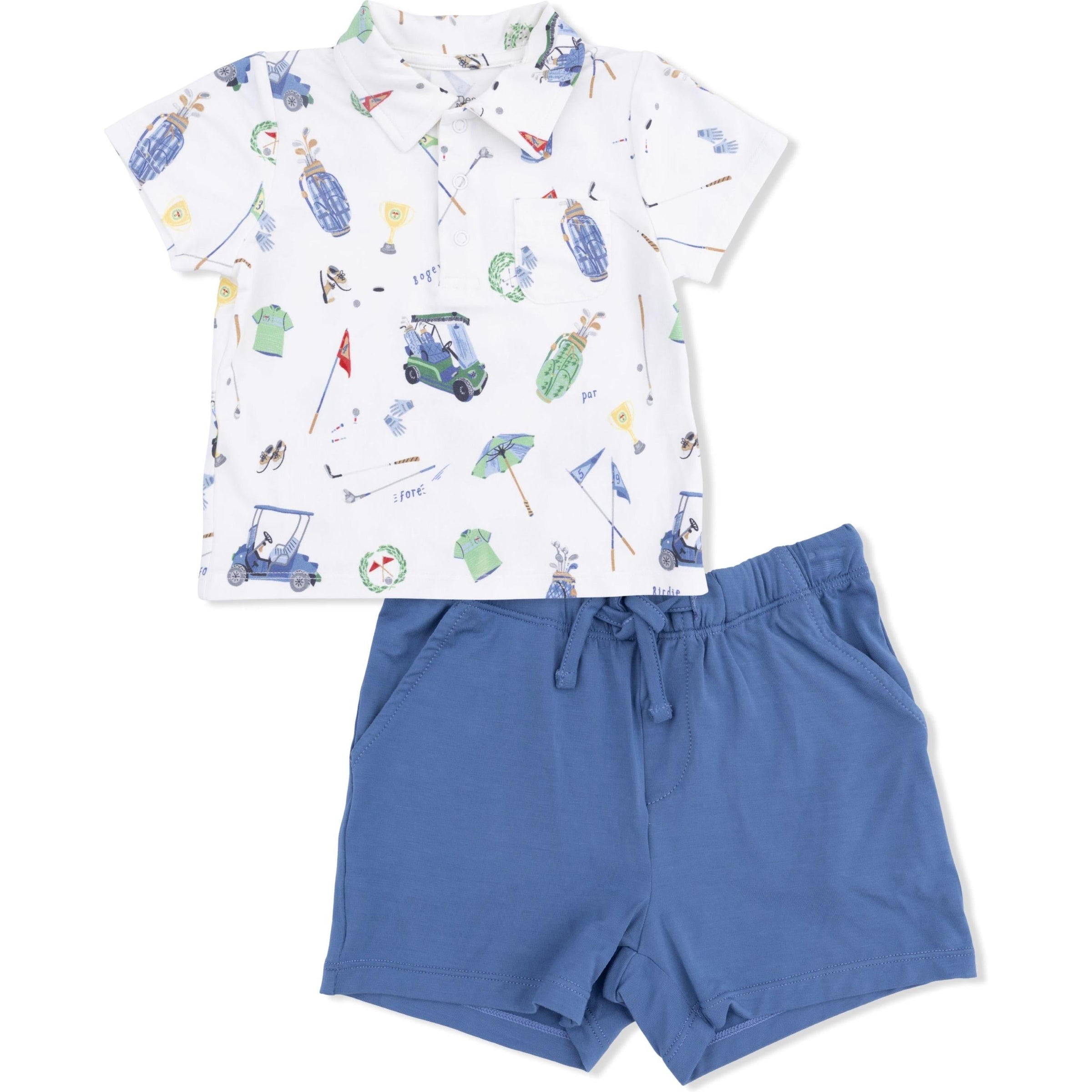 Angel Dear Golf Things Polo with Casual Short