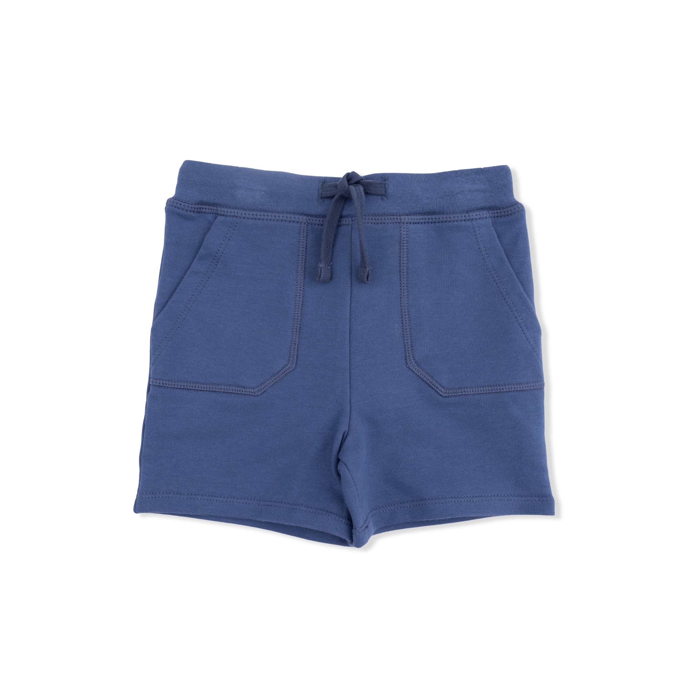 Angel Dear Navy Stripe Polo with Everyday Short