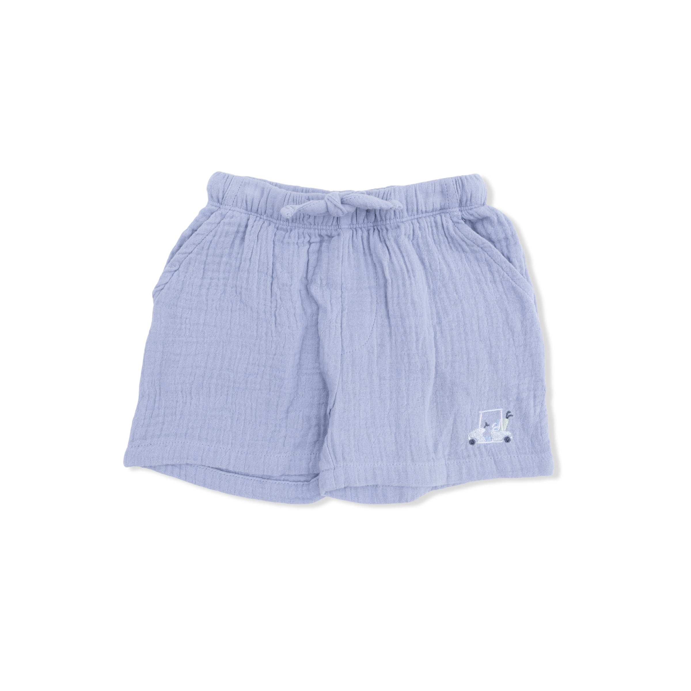 Angel Dear Golf Trellis Blue Polo with Casual Short