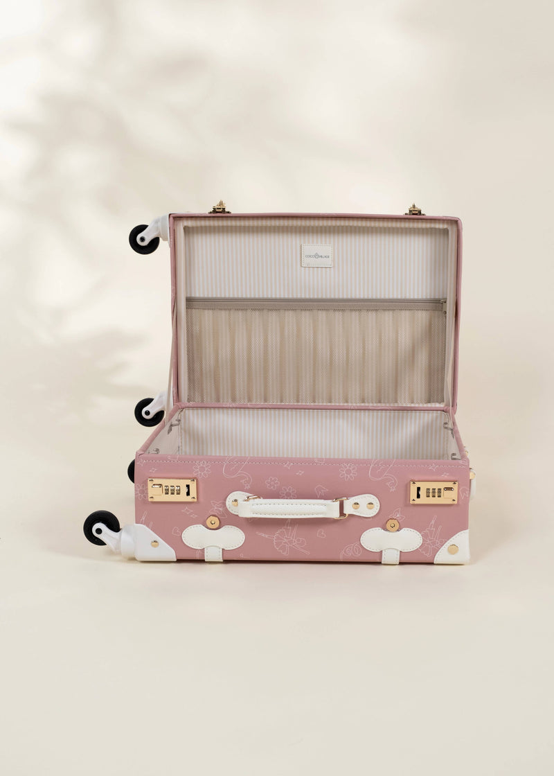 Coco Village Vegan Leather Carry-On Suitcase | Ballerina