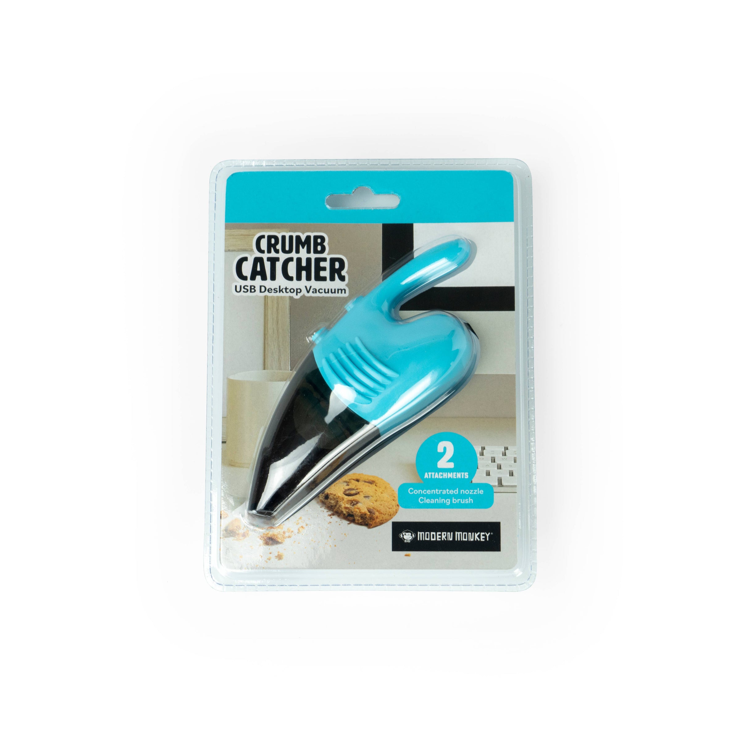 DM Merchandising - Modern Monkey Crumb Catcher USB Desktop Vacuum