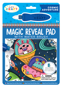 Bright Stripes Magic Reveal Pads - Space, Dinos or Vehicles