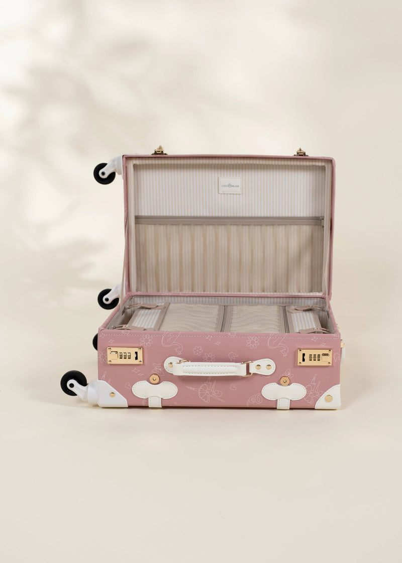 Coco Village Vegan Leather Carry-On Suitcase | Ballerina