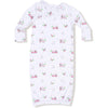 Angel Dear Baby Golf Carts Pink Kimono Gown