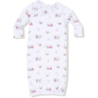 Angel Dear Baby Golf Carts Pink Kimono Gown