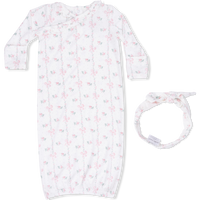 Angel Dear Dainty Buds and Bows Kimono Gown & Knot Headband