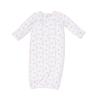 Angel Dear Dainty Buds and Bows Kimono Gown & Knot Headband