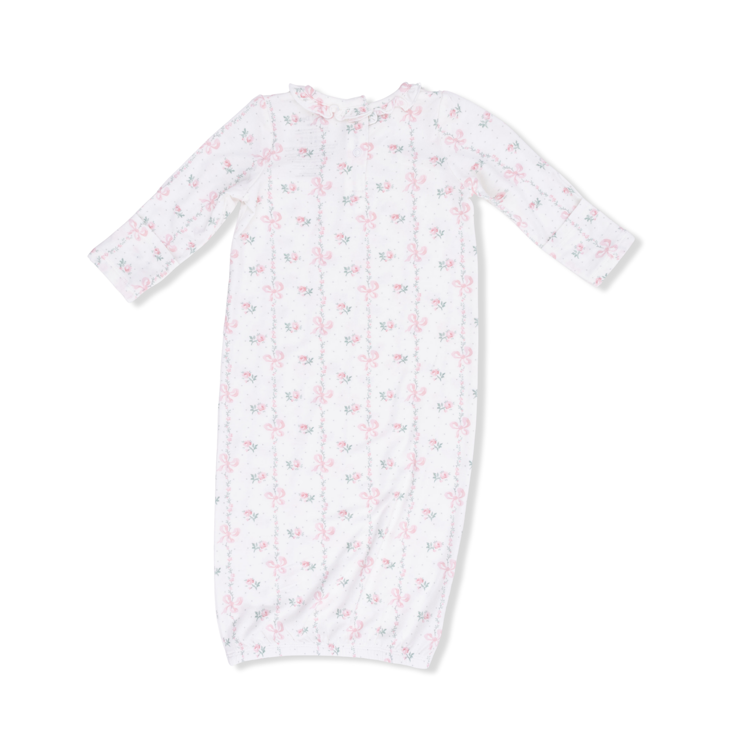 Angel Dear Dainty Buds and Bows Kimono Gown & Knot Headband