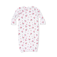 Angel Dear Pink Rosettes Kimono Gown & Knot Headband