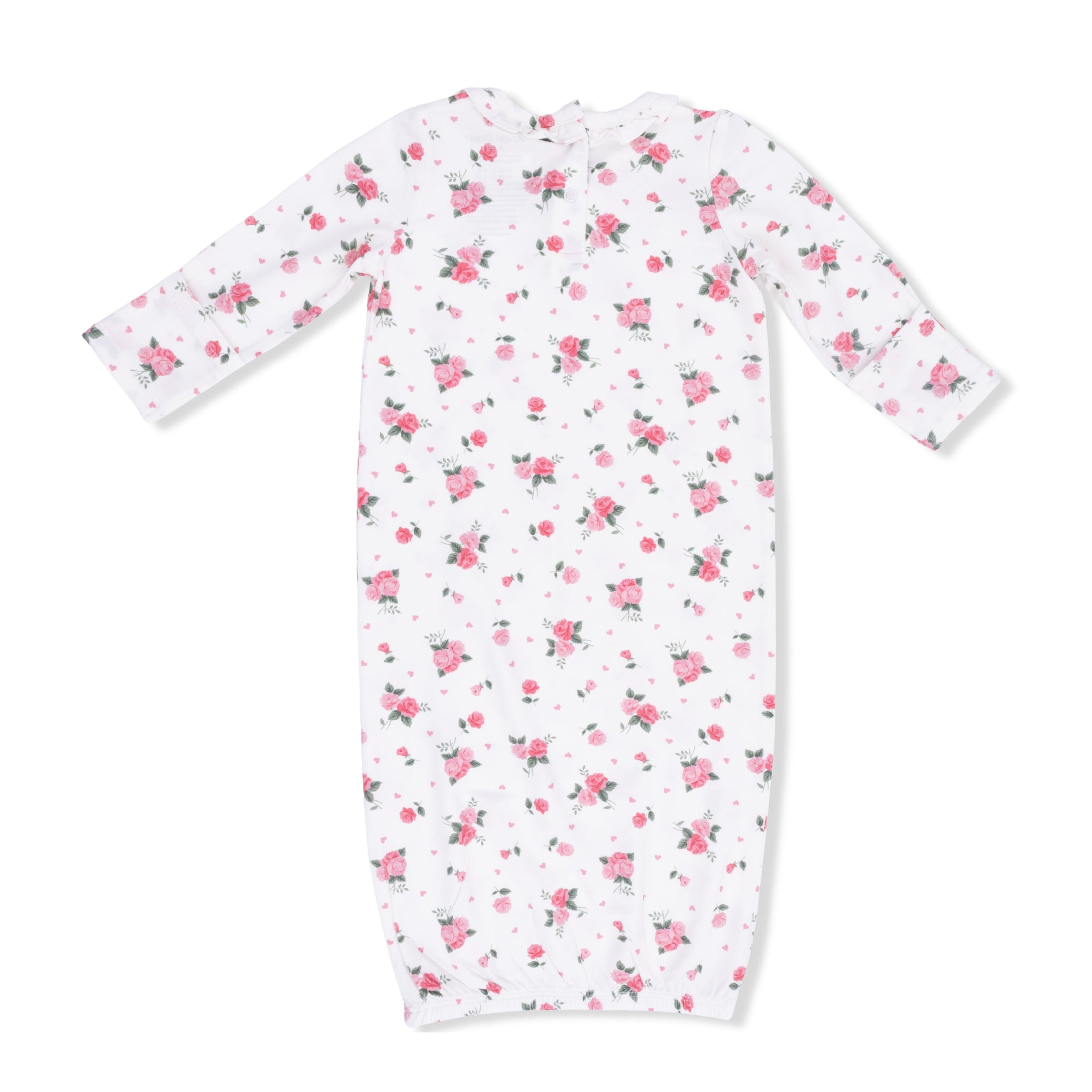 Angel Dear Pink Rosettes Kimono Gown & Knot Headband