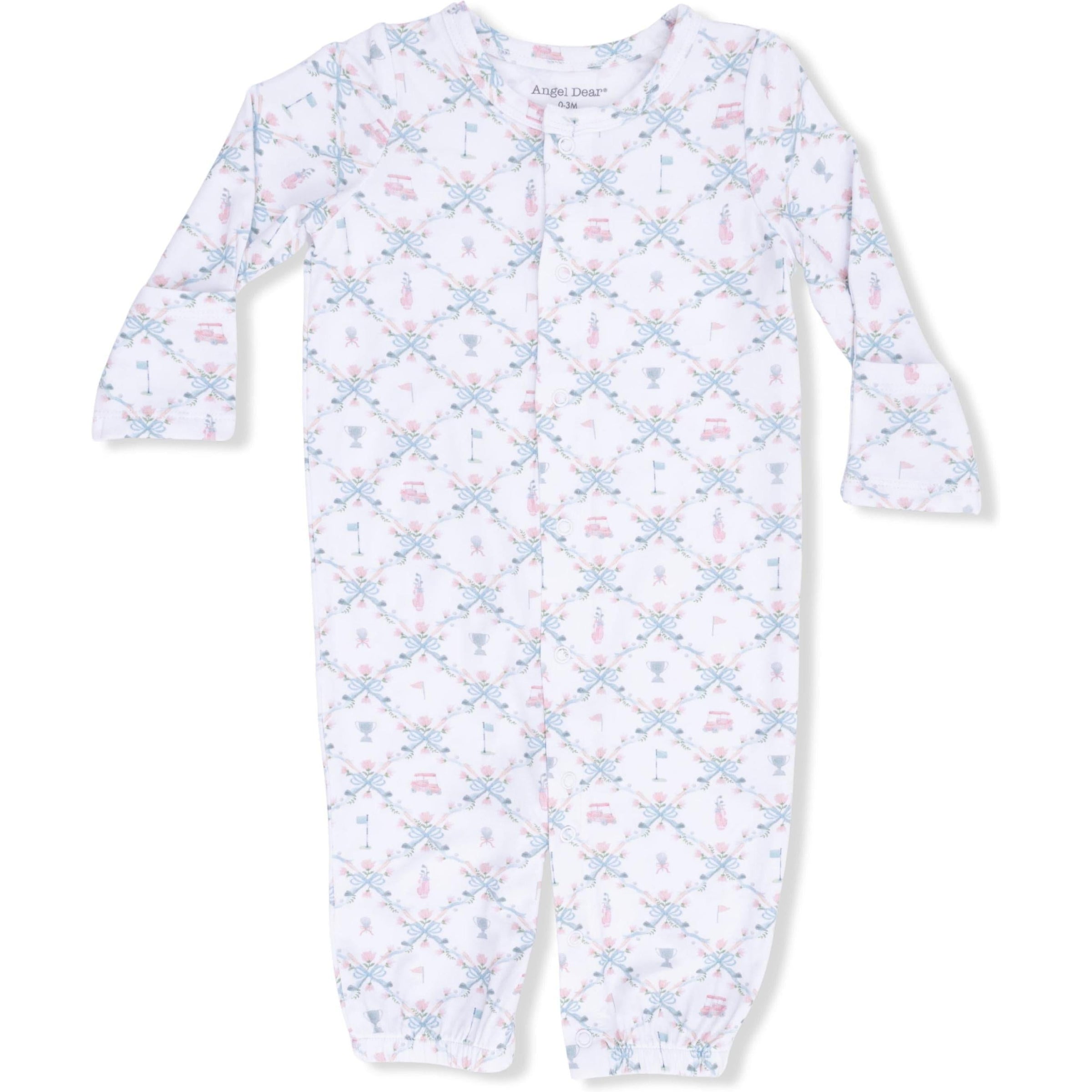 Angel Dear Golf Trellis Pink Convertible Gown