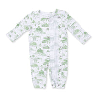 Angel Dear Golf Toile Green Convertible Gown & Beanie Hat