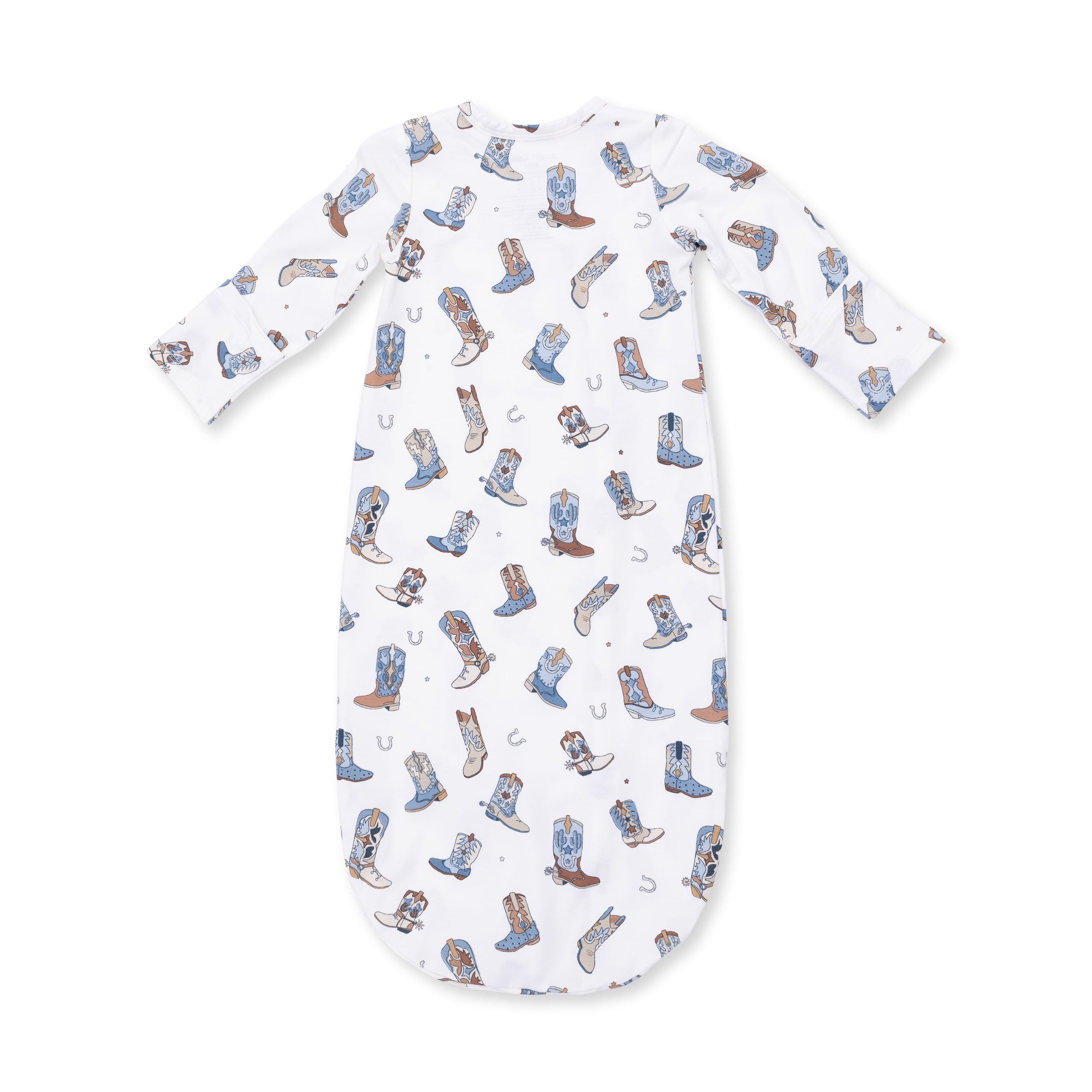 Angel Dear Buckaroo Boots Bundle Gown & Beanie Hat