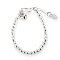 Cherished Moments - Child's Sterling Silver Heart Bracelet Girls Valentine Gift