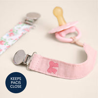Itzy Ritzy Itzy Clip™ Fabric Pacifier Strap