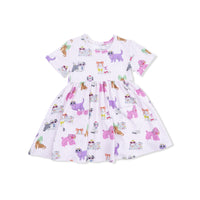Angel Dear Fancy Dogs Twirly Dress with Cartwheel Short