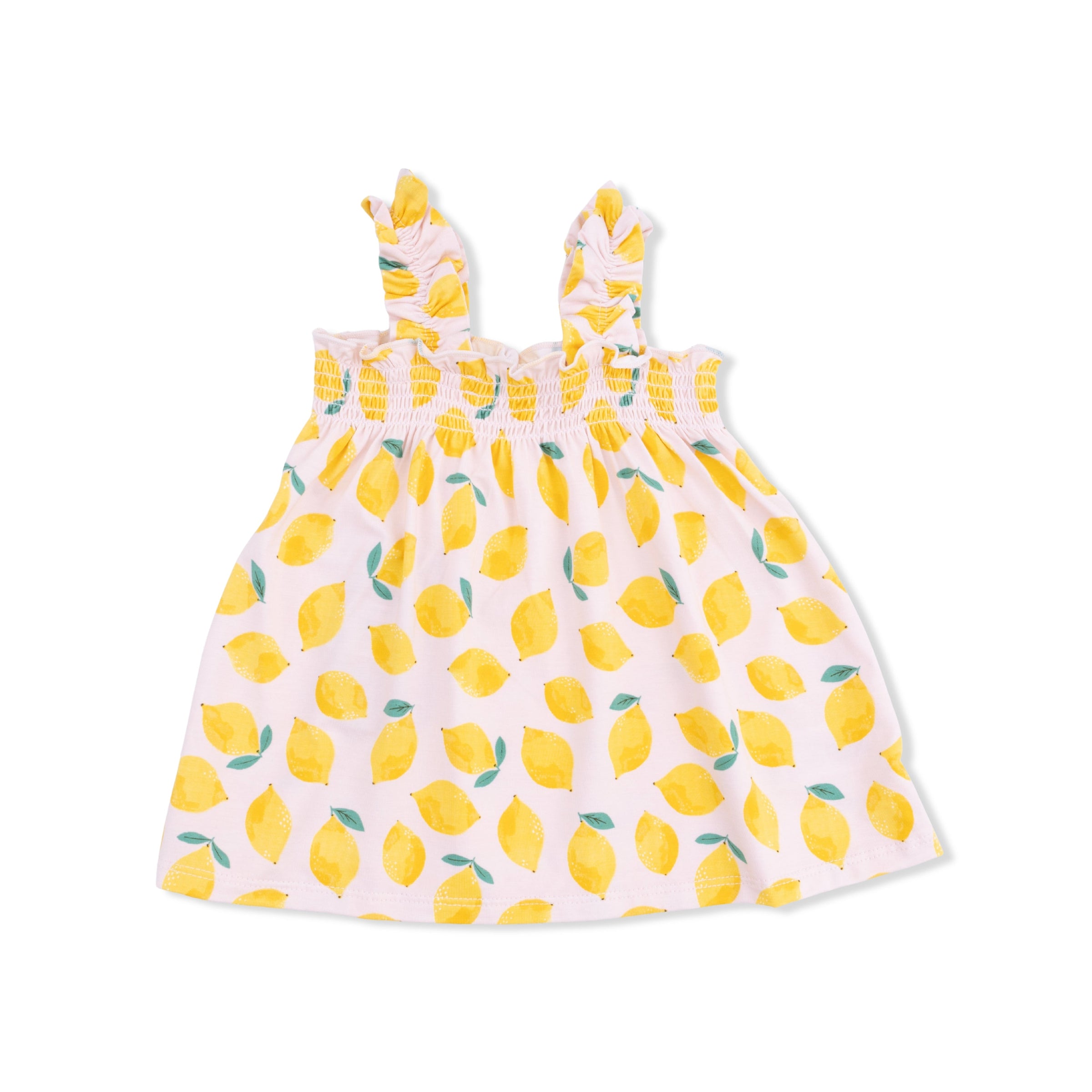 Angel Dear Sunny Lemons Ruffly Strap Top and Bloomer