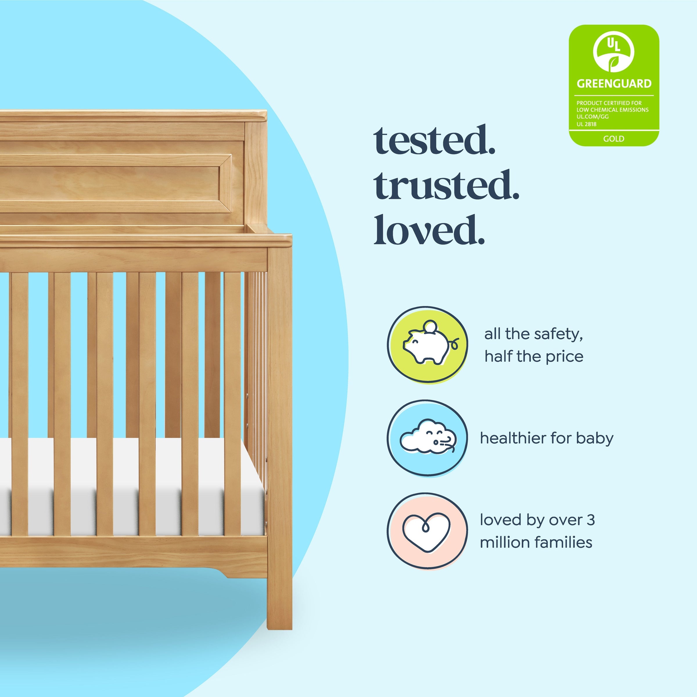 DaVinci Autumn 4-in-1 Convertible Crib
