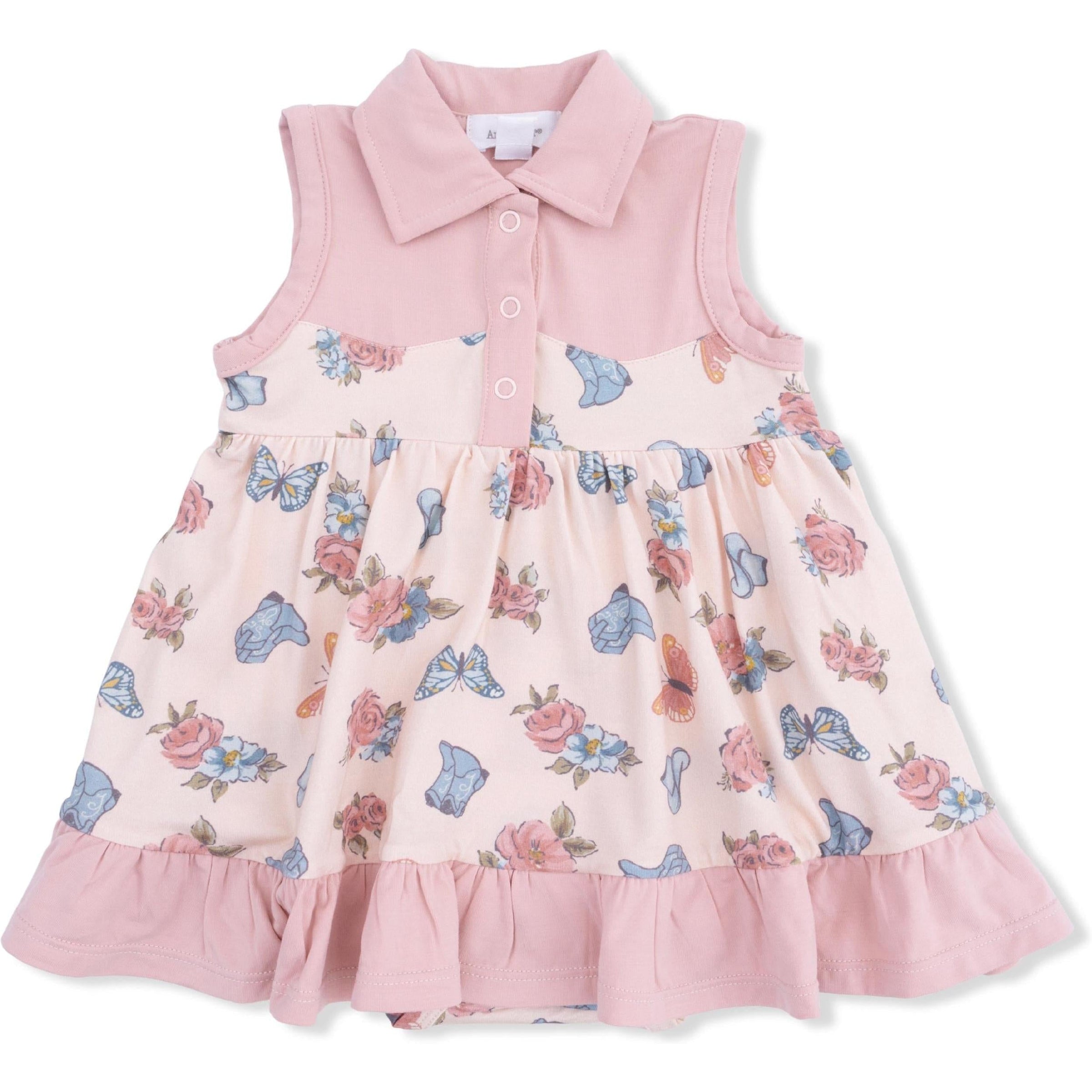 Angel Dear Country Girl Boots Cowboy Bodysuit Dress