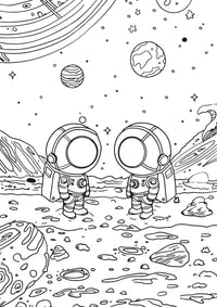 Nova Toys LLC - Space Race - XXL Coloring Book