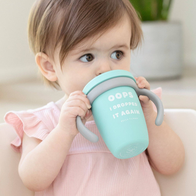 Bella Tunno Dropped it Again Happy Sippy Cup: Blue