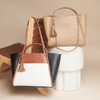 Itzy Ritzy Boss Tote™: Coffee and Cream