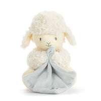 Demdaco Jesus Loves Me Neutral   Mechanical Lamb - 5x8.5in