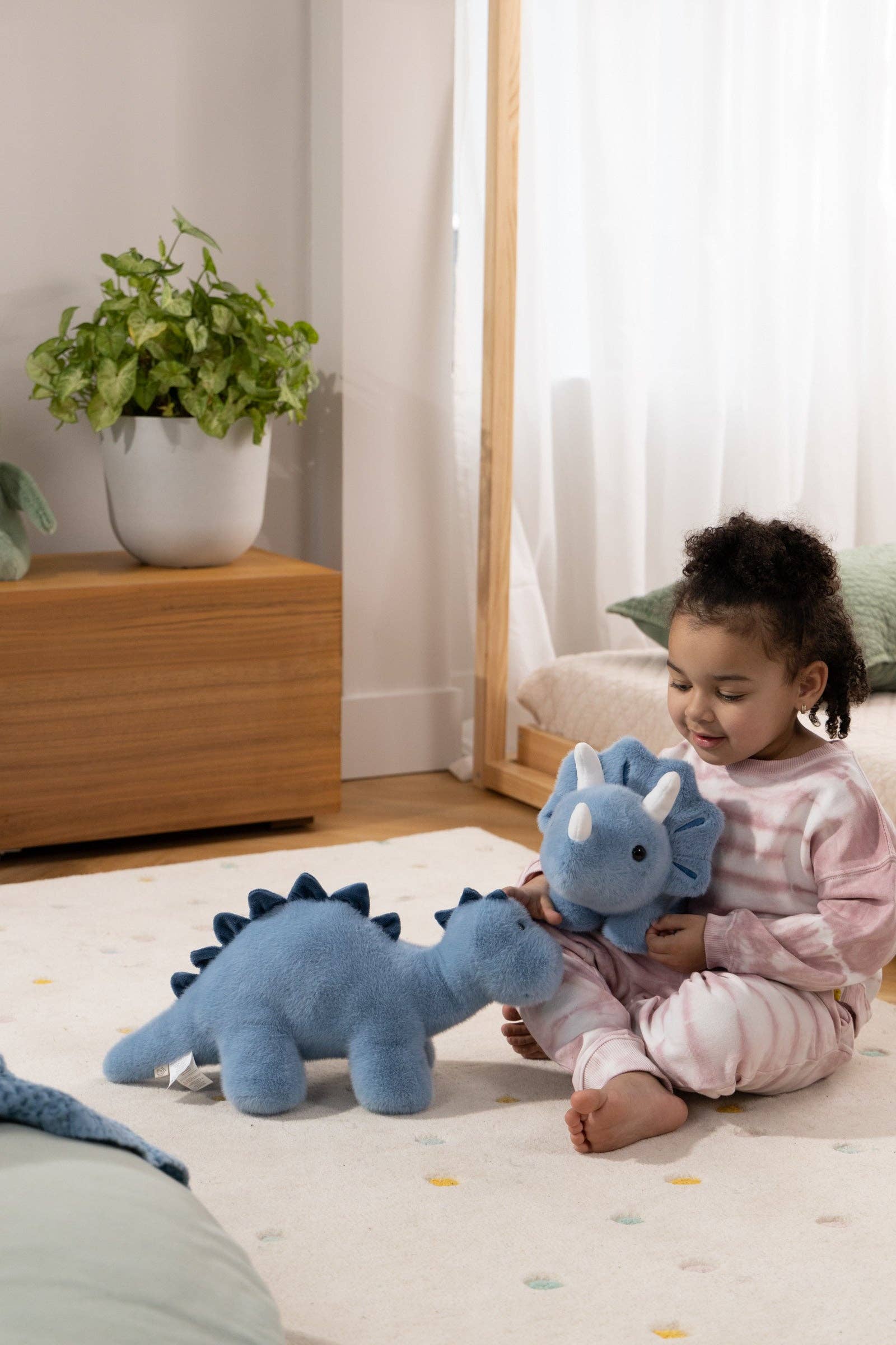 Coco Village - Dino Plush Toy - Blue Diplodocus