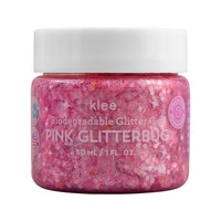 Klee Naturals Pink Glitterbug Biodegradable Glitter Gel, 1 oz