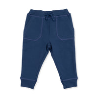 Angel Dear Football Patches Long Sleeve Henley & Jogger