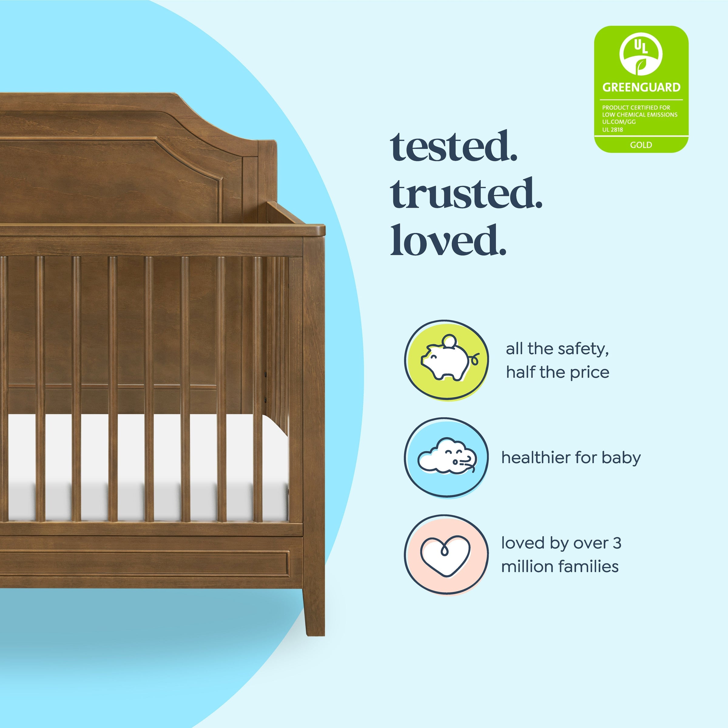DaVinci Chloe Regency 4-in-1 Convertible Crib