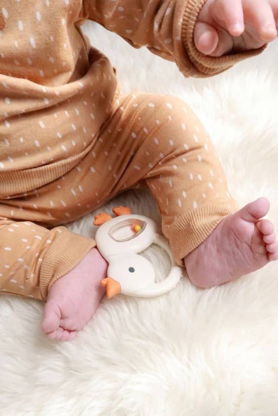 Itzy Ritzy Bitzy Shake™ Silicone Teether with Rattle
