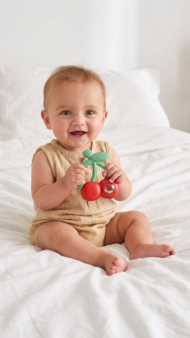 Itzy Ritzy Bitzy Shake™ Silicone Teether with Rattle