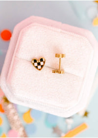 Pierced Co - Checkered Heart
