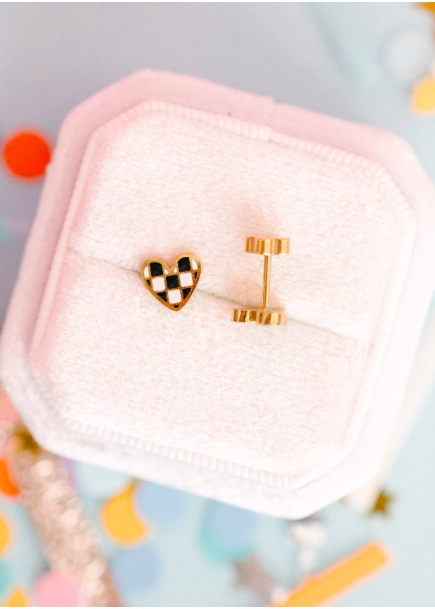 Pierced Co - Checkered Heart