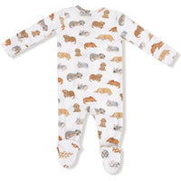 Angel Dear Napping Puppies 2 Way Zipper Footie