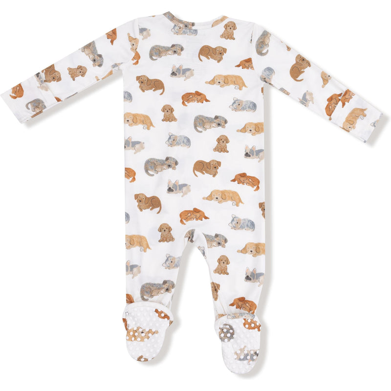 Angel Dear Napping Puppies 2 Way Zipper Footie