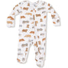 Angel Dear Napping Puppies 2 Way Zipper Footie