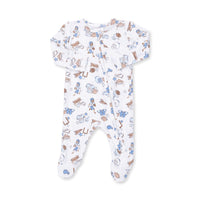 Angel Dear Football Nursery 2 Way Zipper Footie