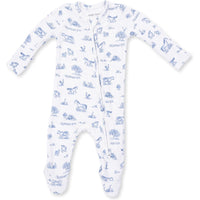 Angel Dear Farm Friends 2 Way Zipper Footie