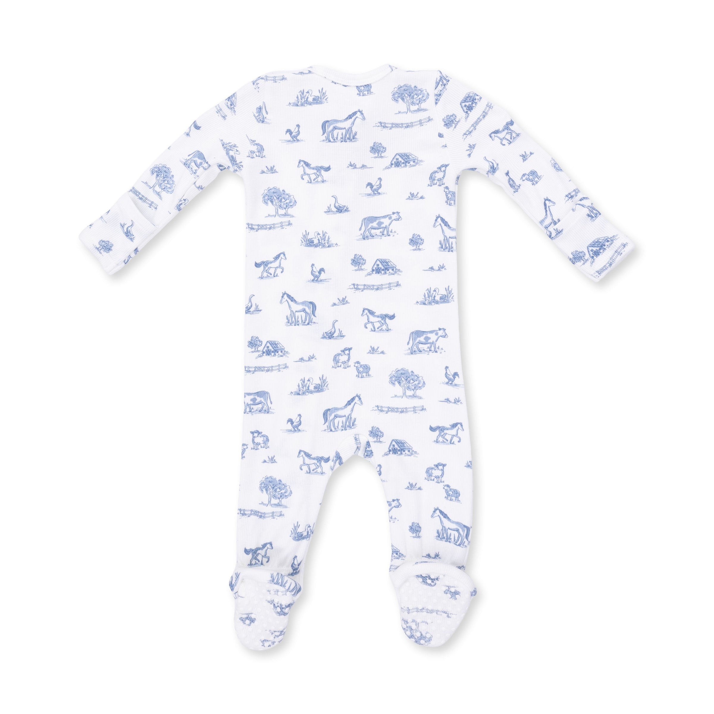 Angel Dear Farm Friends 2 Way Zipper Footie